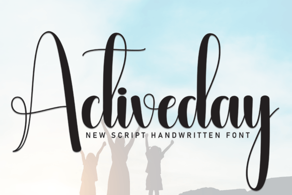 Activeday Font: A Lively Script for Digital Branding