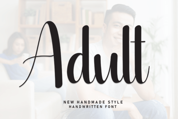 Adult Font: A Refined Display Typeface for Editorial Design