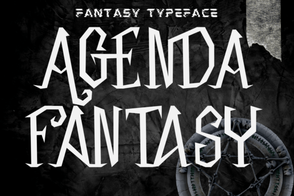 Agenda Fantasy: A Spooky Serif Font for Digital Branding