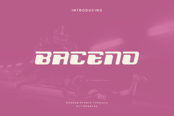 Baceno: A Bold, Cutout Display Font for Campaign Clarity