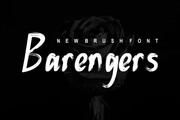 Barengers: A Bold Handwritten Font for Real Branding Work