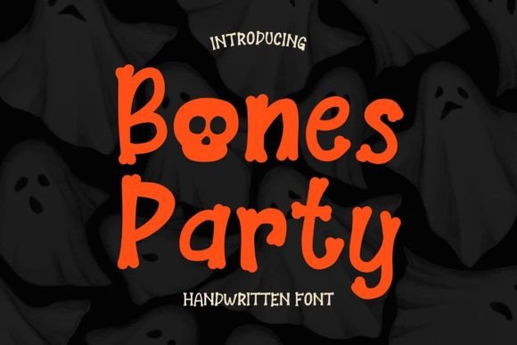 Bones Party: A Decorative Font That Adds Spooky Polish to Your Brand