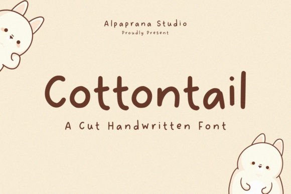 Cottontail: A Handwritten Display Font That Feels Like Home