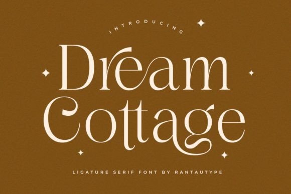 Dream Cottage: A Serif Font That Feels Like Coming Home