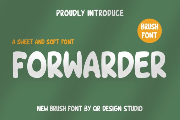 Forwarder Font: A Bold, Handwritten Script for Real Business Branding