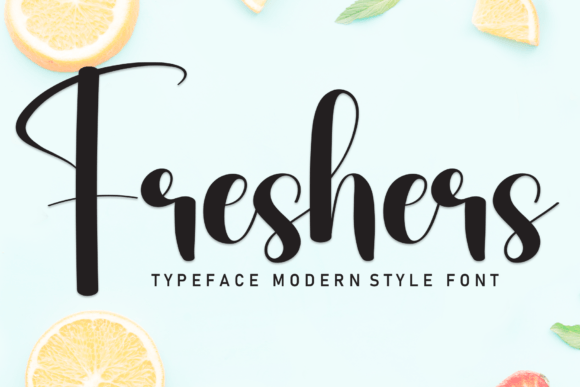 Freshers: A Sweet, Friendly Handwritten Font for Real Branding