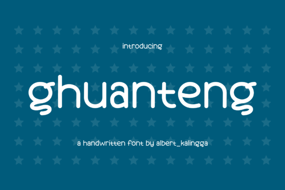 Ghuanteng: A Delicate Script Font for Elegant Digital Branding