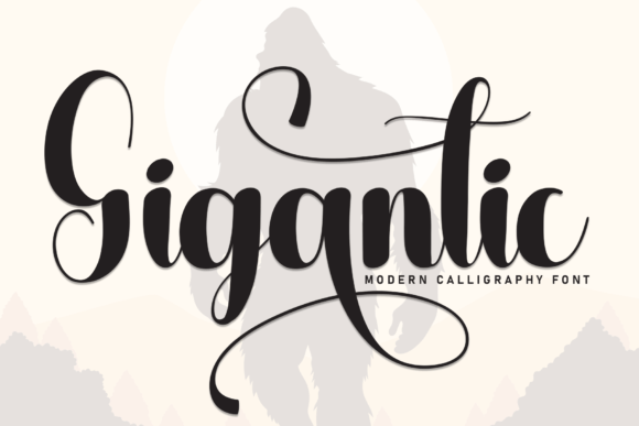 Gigantic Font: Friendly Handwritten Style for Real Business Branding