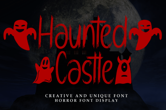 Haunted Castle Font: A Spooky Script for Bold Digital Headlines