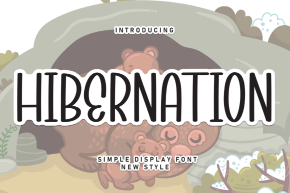 Hibernation: A Friendly Handwritten Font for Editorial Charm