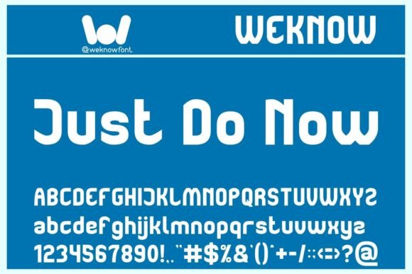 Just Do Now: A No-Frills Sans Serif Font That Delivers in Real Campaigns