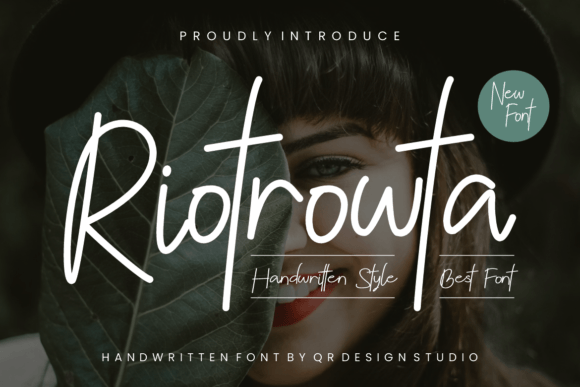 Riotrowta: A Bold Display Typeface for Digital Branding