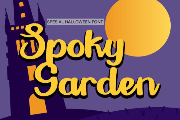 Spoky Garden: A Modern Handwritten Font for Crafters & Sellers