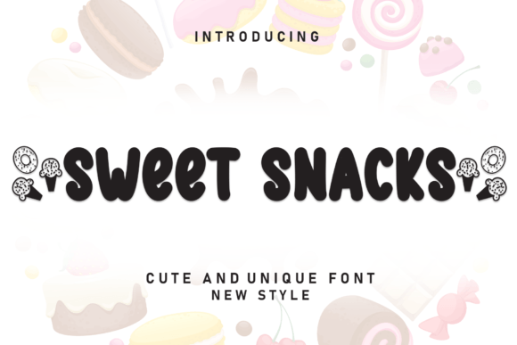 Sweet Snacks: A Friendly Handwritten Font for Crafters